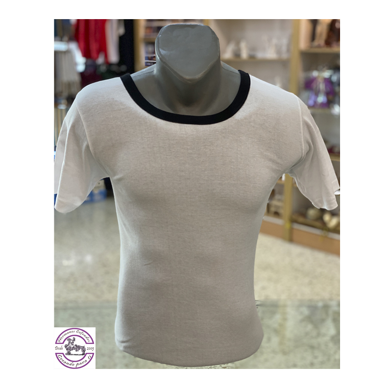 Camisetas cuello barco hombre deals